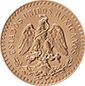 Anverso de la moneda Hidalgo de 2 y medio pesos oro, familia del centenario en acabado satn