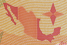 Registro perfecto del billete de 100 pesos de la familia F, conmemorativo de la Revolución Mexicana
