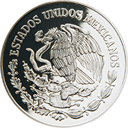 Anverso de la moneda de plata conmemorativa del 470 aniversario de la casa de moneda de Mxico