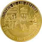 Anverso de la medalla de oro conmemorativa de la Constitucin de 1917