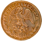 Anverso de la medalla de oro conmemorativa de la Constitucin de 1857 en 7.5 gramos