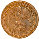 Anverso de la medalla de oro conmemorativa de la Constituci�n de 1857 en 7.5 gramos