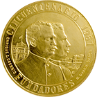 Anverso de la medalla de oro conmemorativa de la Escuela M�dico Militar