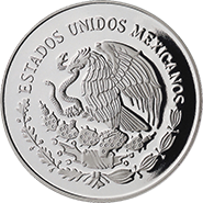 Anverso de la moneda de plata conmemorativa del Programa de las Naciones Unidas para la Proteccin del Medio Ambiente, vaquita marina