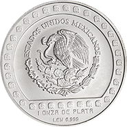 Anverso comn de monedas de una onza de plata en acabado satn, coleccin azteca, Coleccin Precolombina